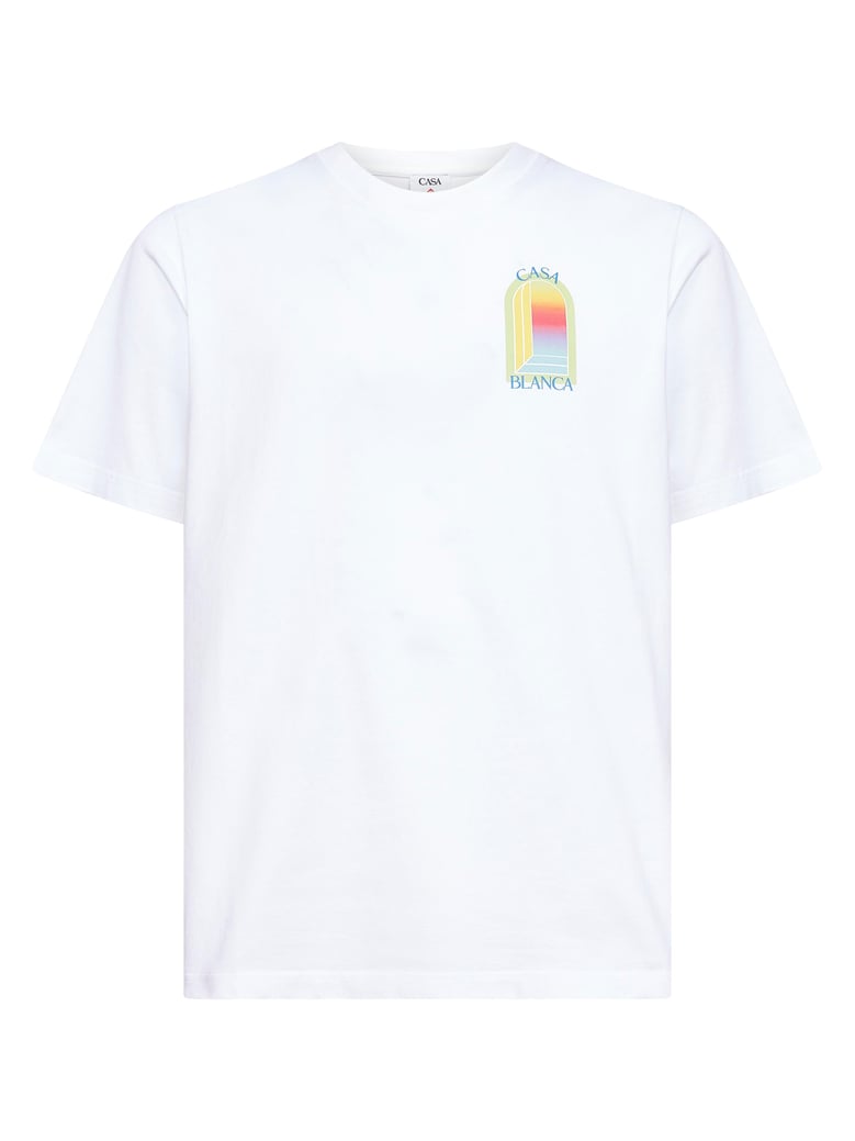 white organic cotton t-shirt by Selfnex