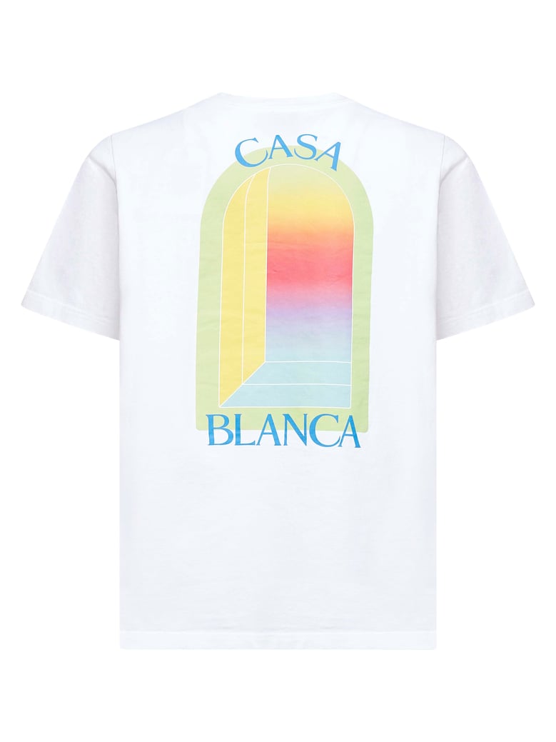 white organic cotton t-shirt by Selfnex
