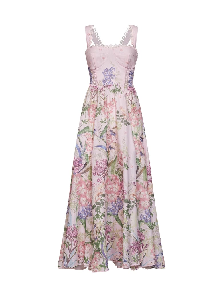 dress crissy cotton blend pink by Selfnex