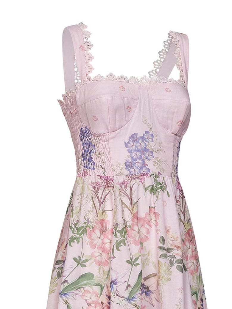 dress crissy cotton blend pink by Selfnex