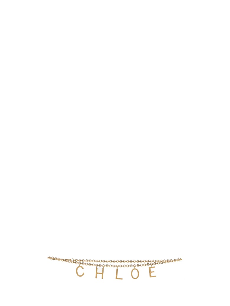 gold letters jewelry belt by Selfnex