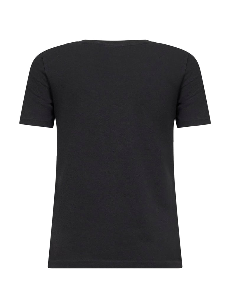 black organic jersey baby-fit t-shirt by Selfnex