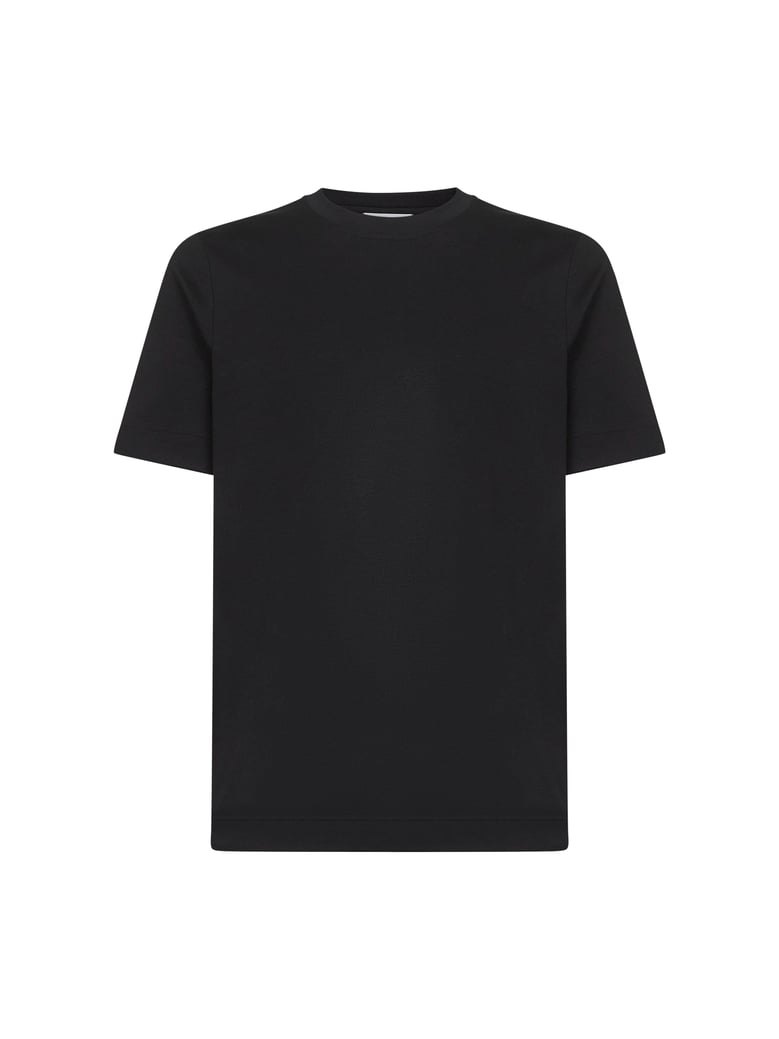 t-shirt black cotton by Selfnex