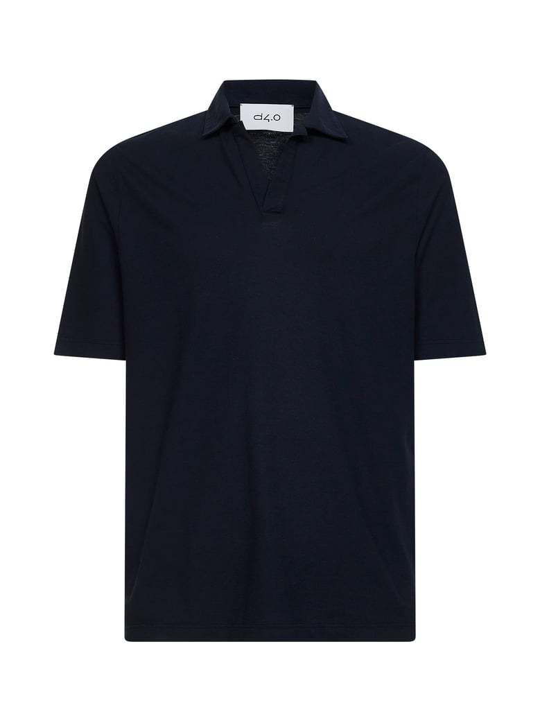 polo shirt cotton blue by Selfnex