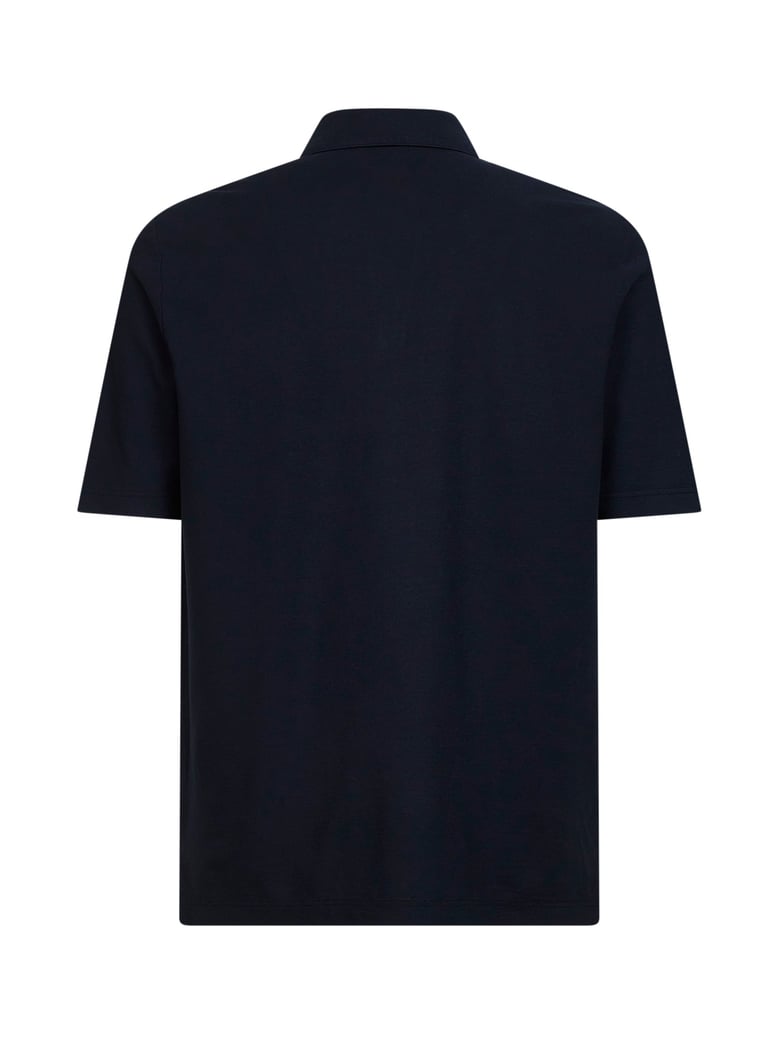 polo shirt cotton blue by Selfnex