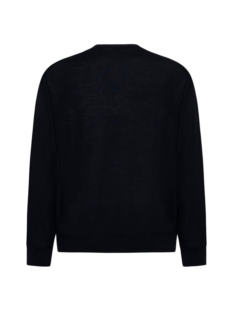 crewneck sweater black by Selfnex