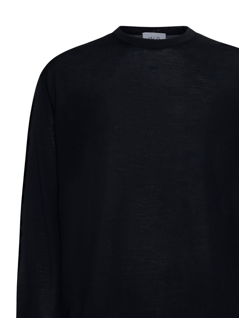 crewneck sweater black by Selfnex