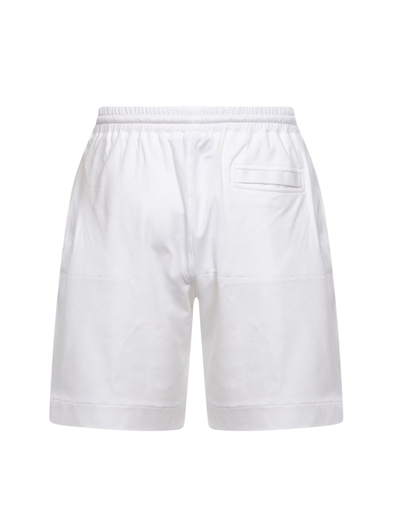bermuda shorts white cotton by Selfnex