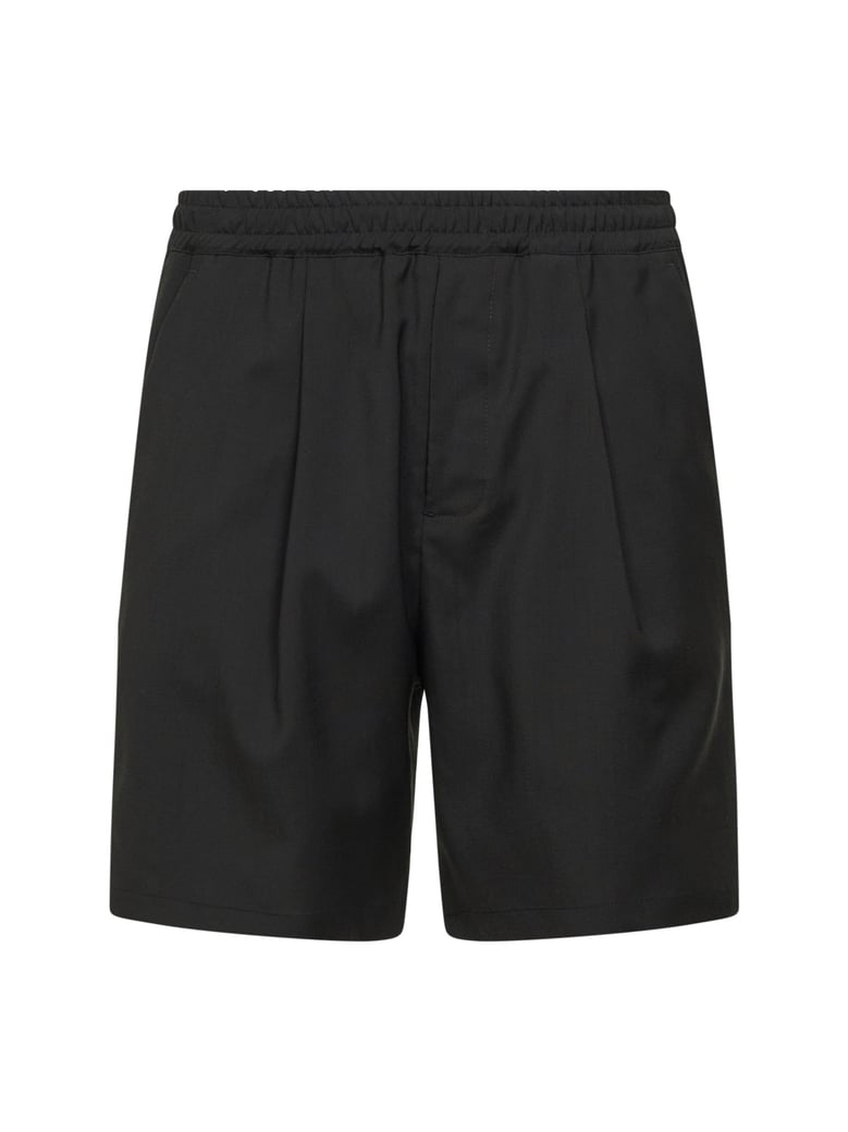 shorts virgin wool-blend grey by Selfnex