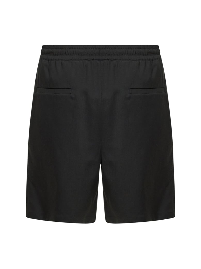 shorts virgin wool-blend grey by Selfnex