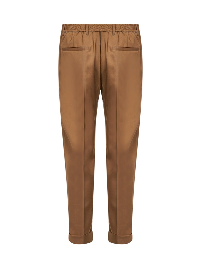 trousers slim carrot camel by Selfnex