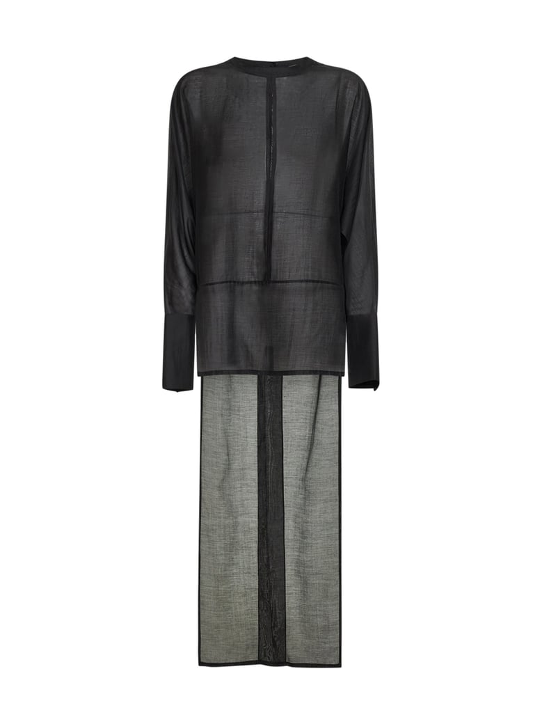 shirt voile black by Selfnex