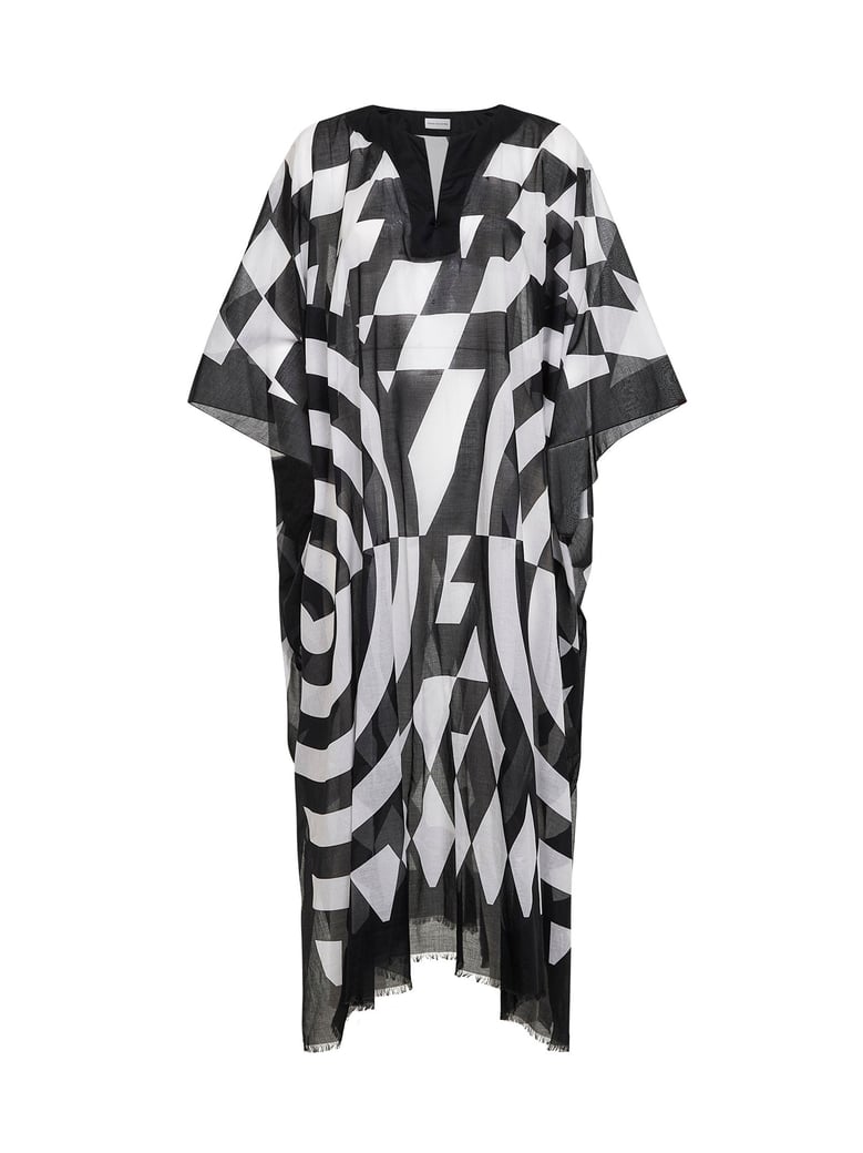 long kaftan printed cotton by Selfnex