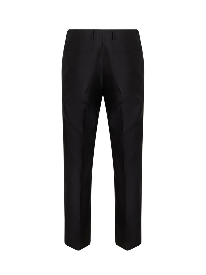 trousers cropped black by Selfnex