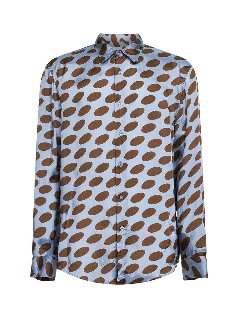 shirt soft ellipses cupro multicolour by Selfnex