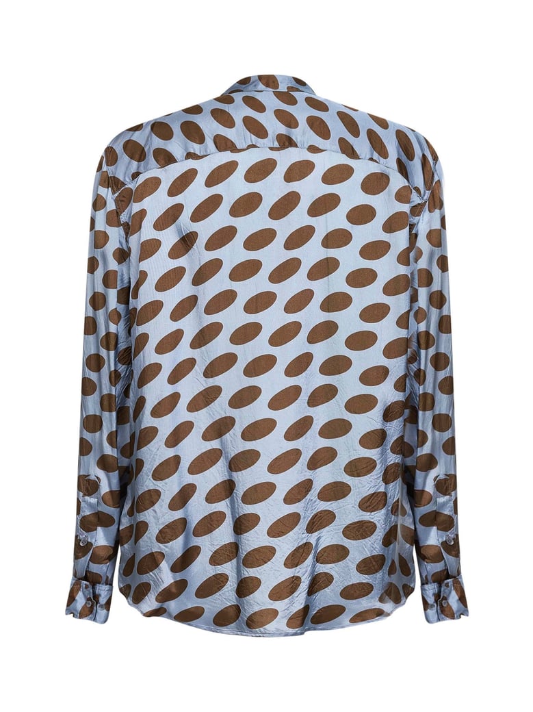shirt soft ellipses cupro multicolour by Selfnex