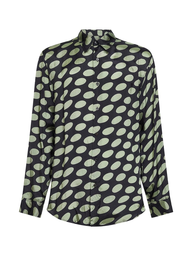 shirt soft ellipses multicolour cupro by Selfnex