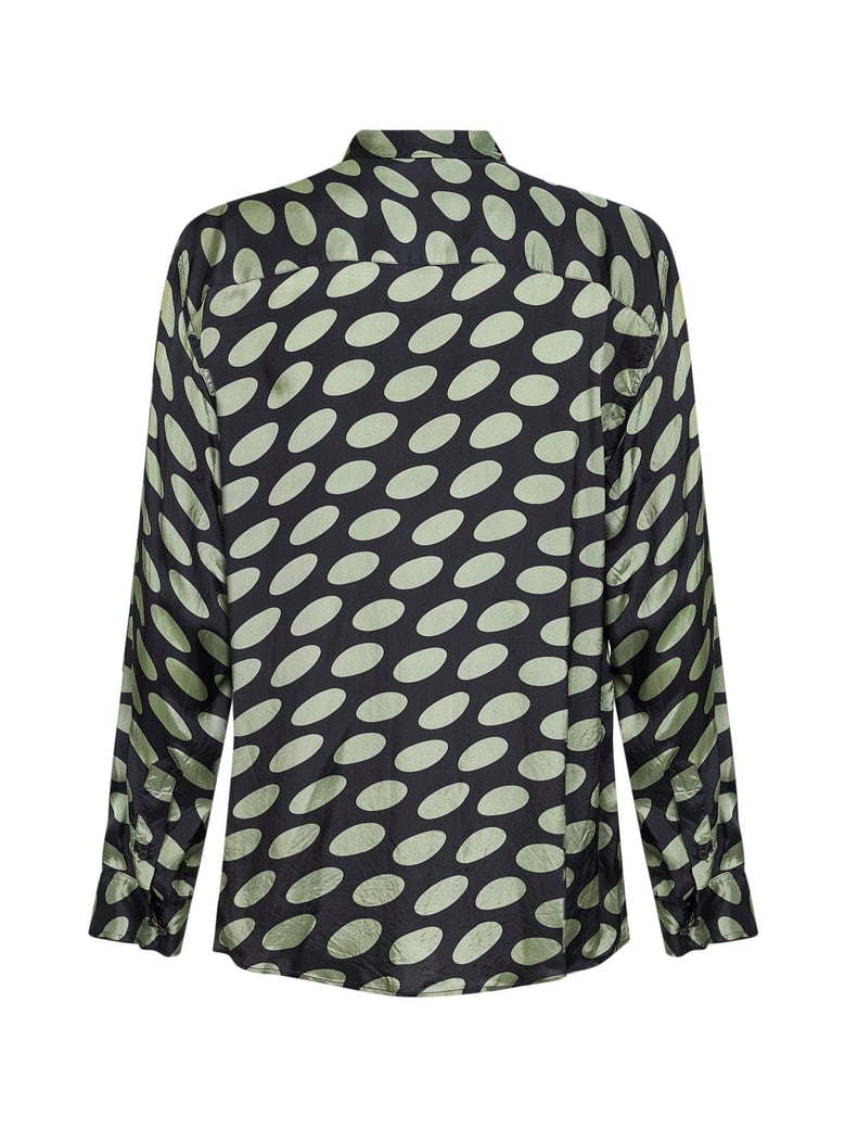 shirt soft ellipses multicolour cupro by Selfnex