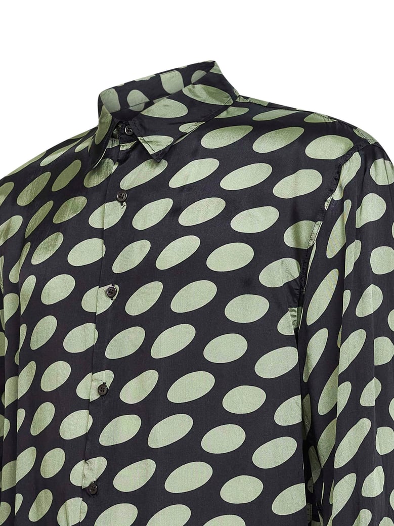 shirt soft ellipses multicolour cupro by Selfnex
