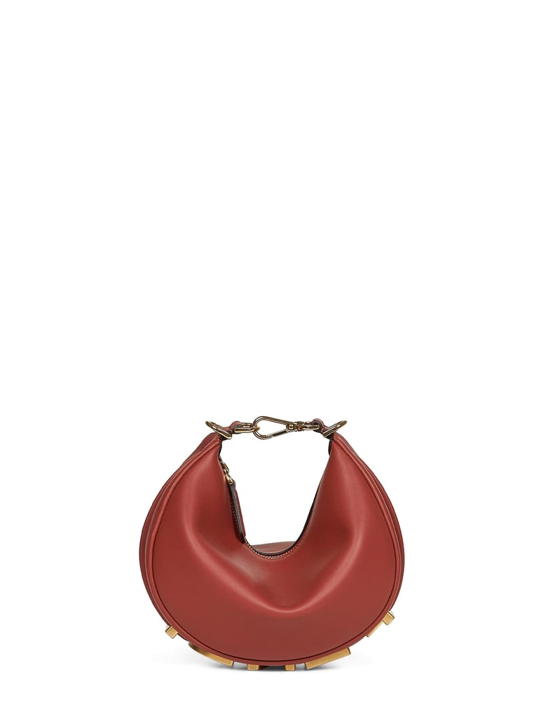 brown fendigraphy mini bag by Selfnex