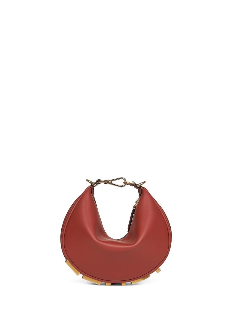 brown fendigraphy mini bag by Selfnex
