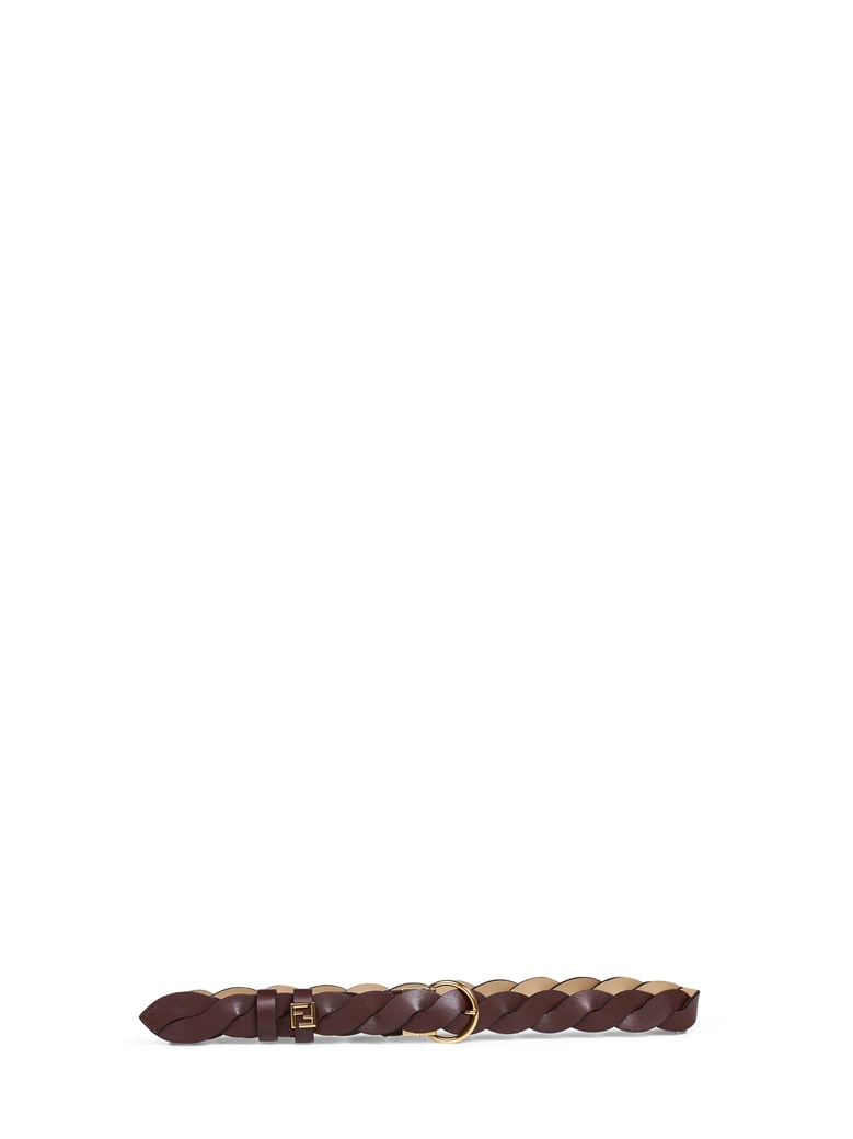 belt ff woven reversible mahogany/cappuccino by Selfnex