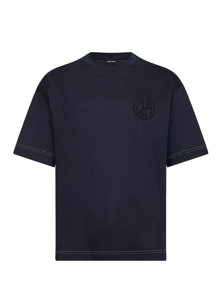 t-shirt cotton interlock black by Selfnex