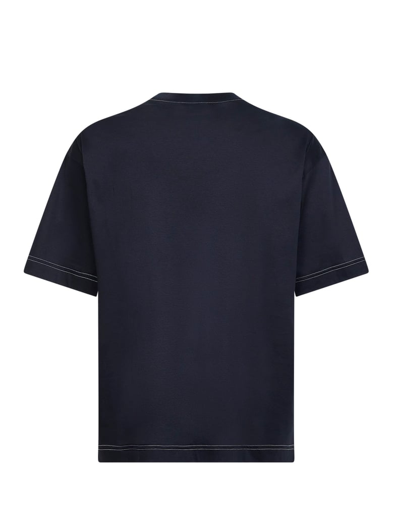 t-shirt cotton interlock black by Selfnex
