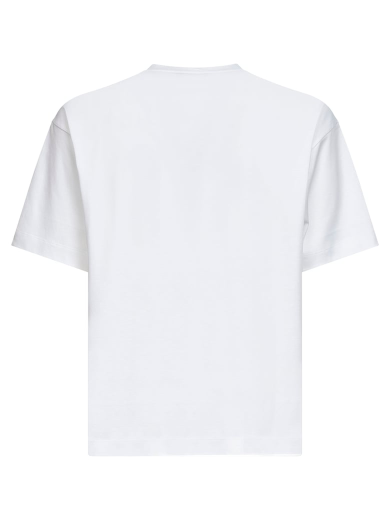 t-shirt cotton interlock ivory by Selfnex
