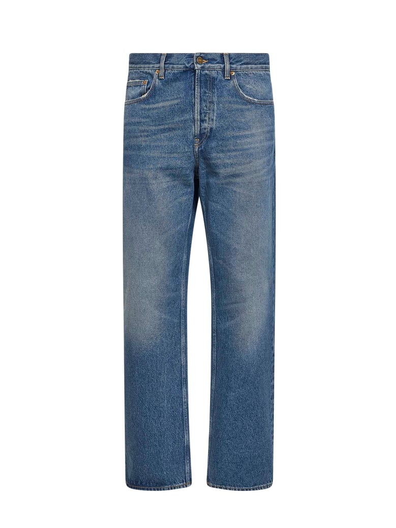 jeans medium-wash blue by Selfnex