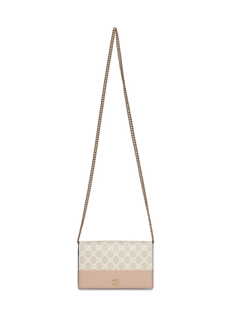 wallet on chain beige and white by Selfnex