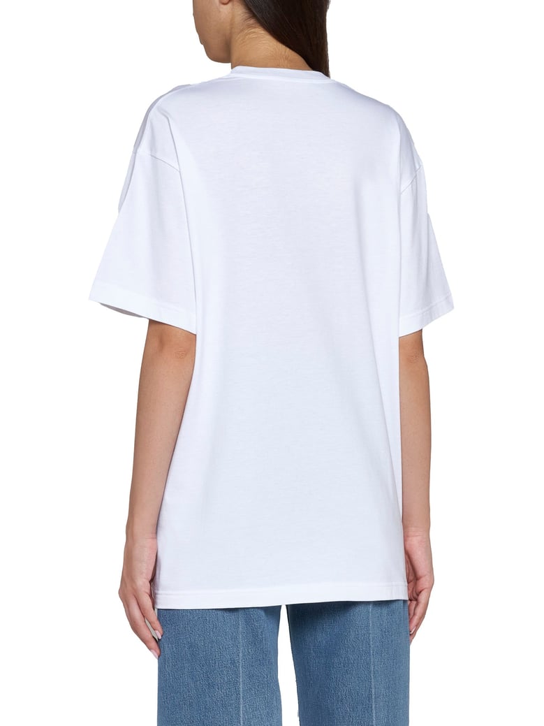 printed cotton jersey t-shirt by Selfnex