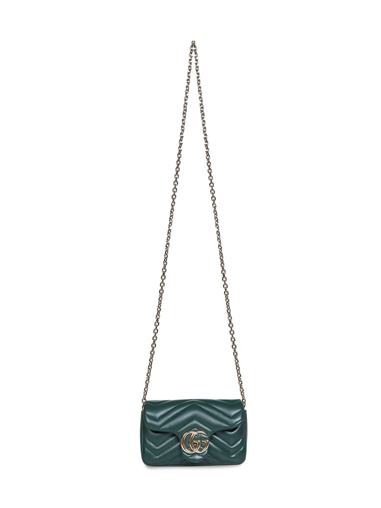 green gg marmont mini shoulder bag by Selfnex