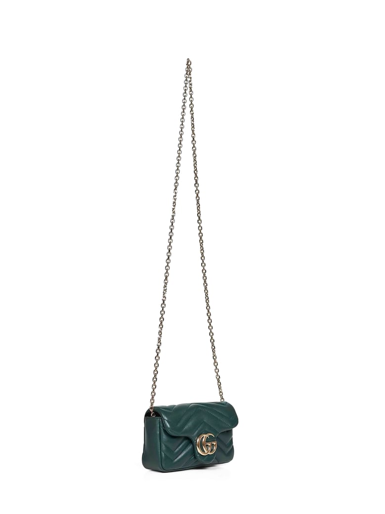 green gg marmont mini shoulder bag by Selfnex