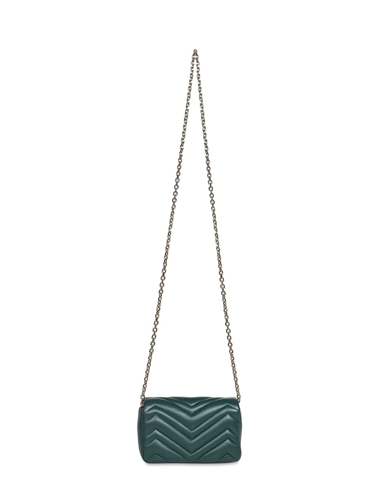 green gg marmont mini shoulder bag by Selfnex