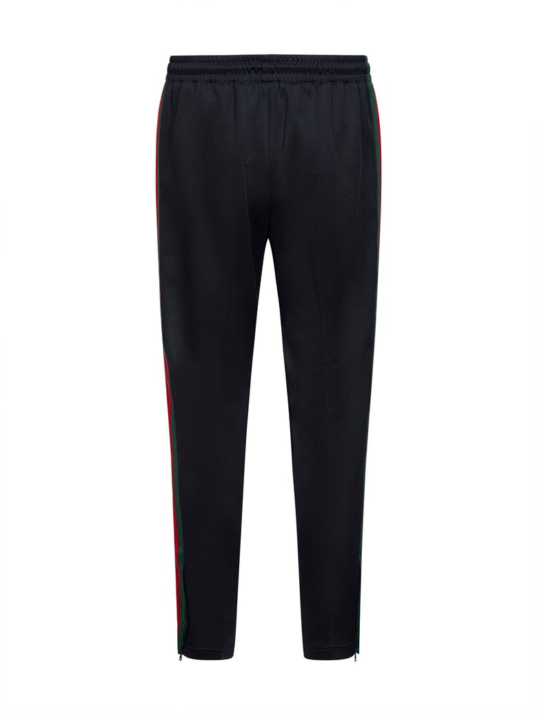 dark blue technical jersey jogging trousers by Selfnex