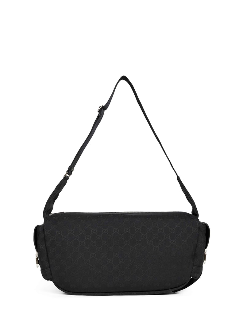black large crossbody bag by Selfnex