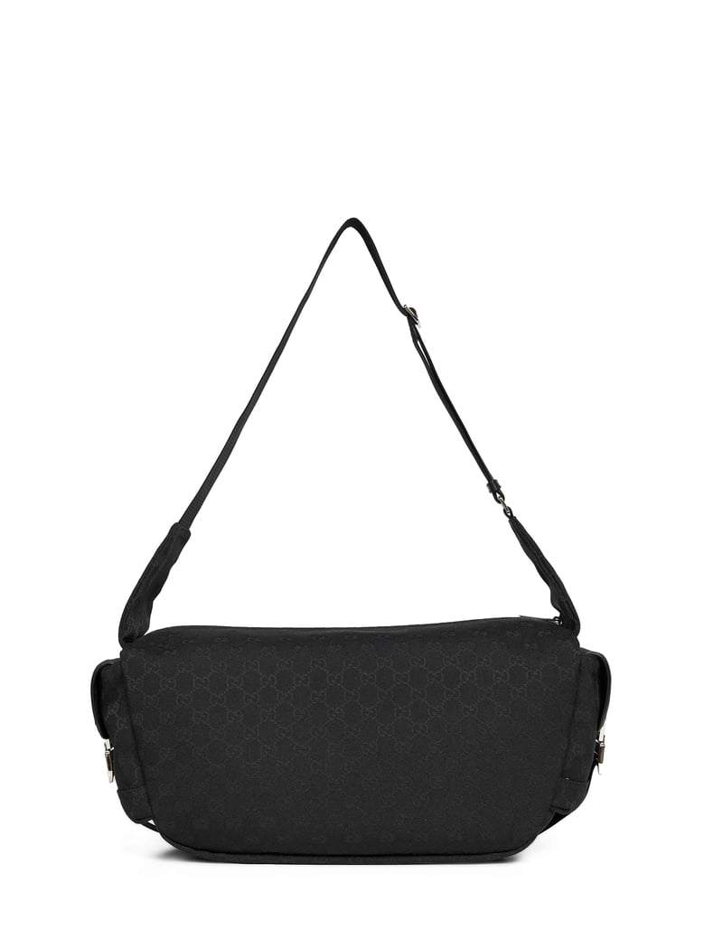 black large crossbody bag by Selfnex