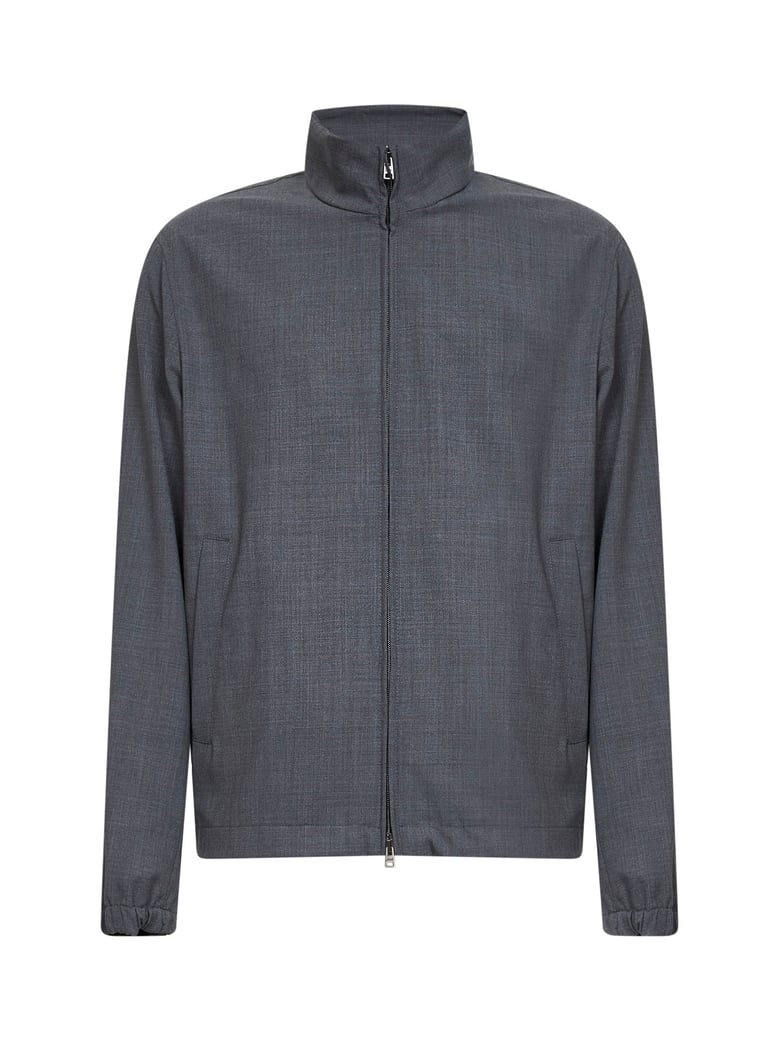jacket cool wool-blend grey by Selfnex