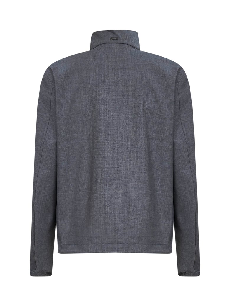 jacket cool wool-blend grey by Selfnex