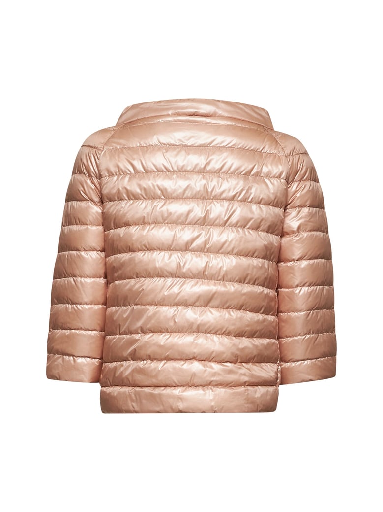 ultralight nylon reversible cape, pink by Selfnex