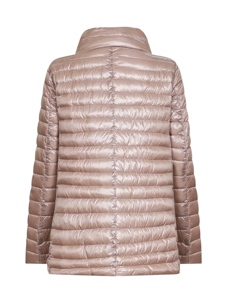 down jacket ultralight nylon light pink by Selfnex