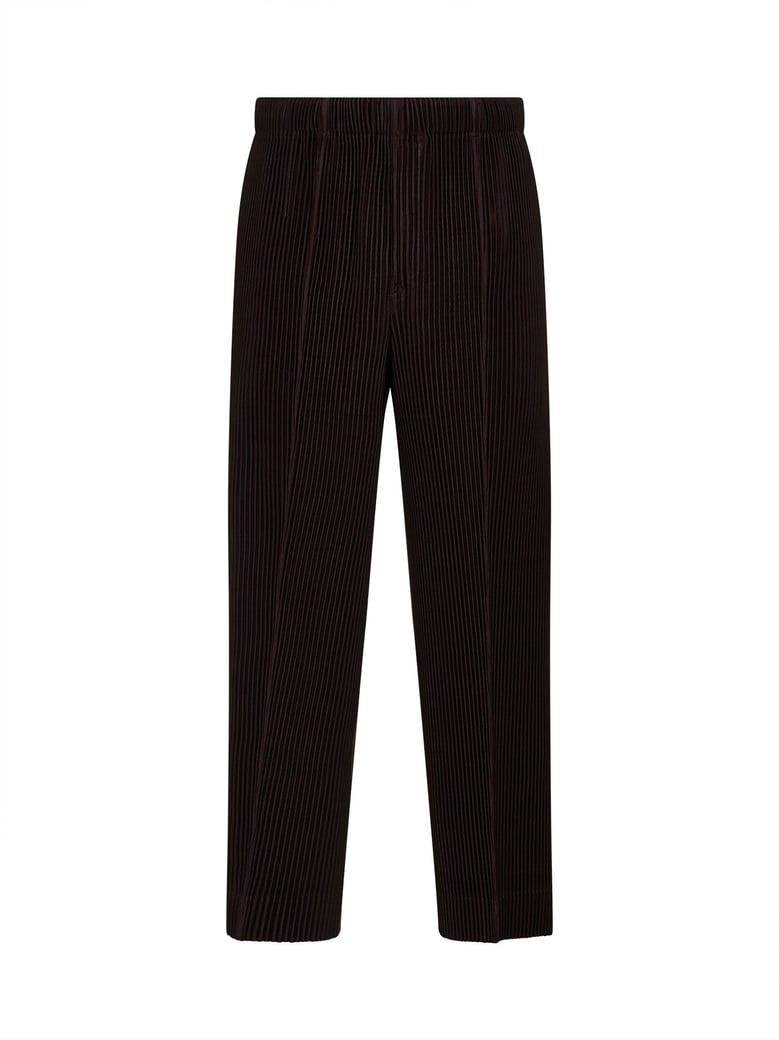 eggplant black trousers by Selfnex