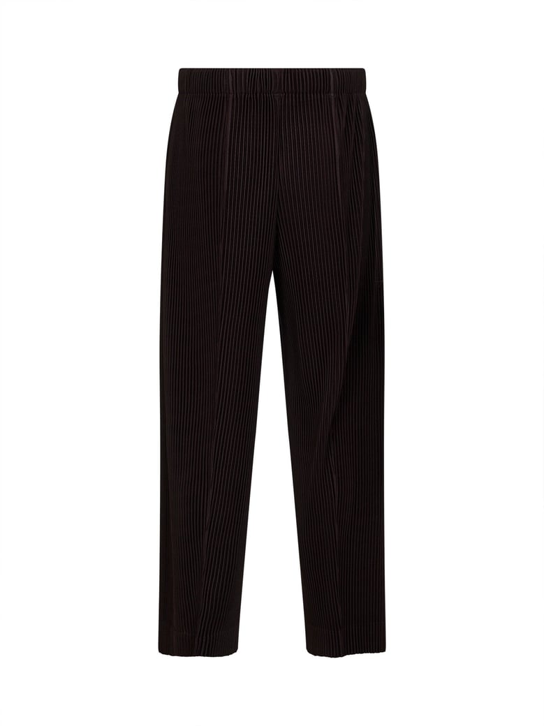 eggplant black trousers by Selfnex
