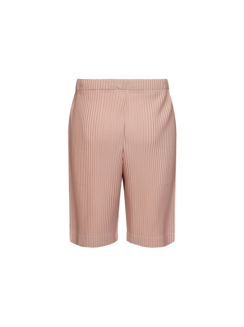 bermuda shorts pleats 2 pink by Selfnex
