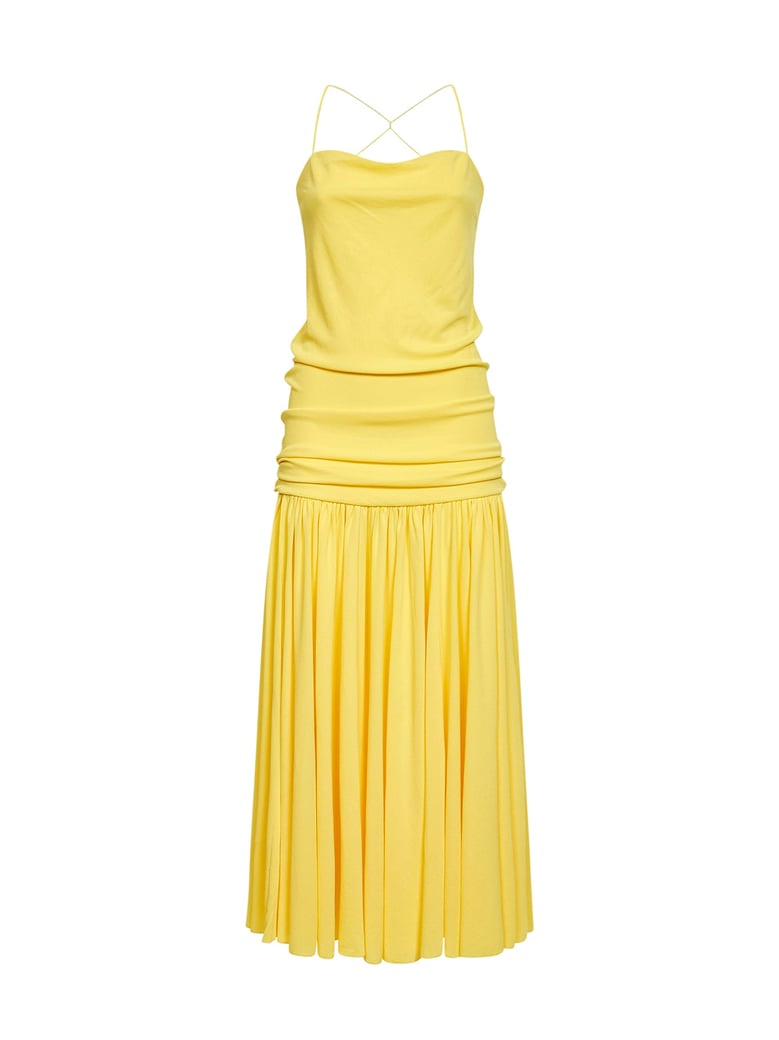 dress the abiha yellow by Selfnex