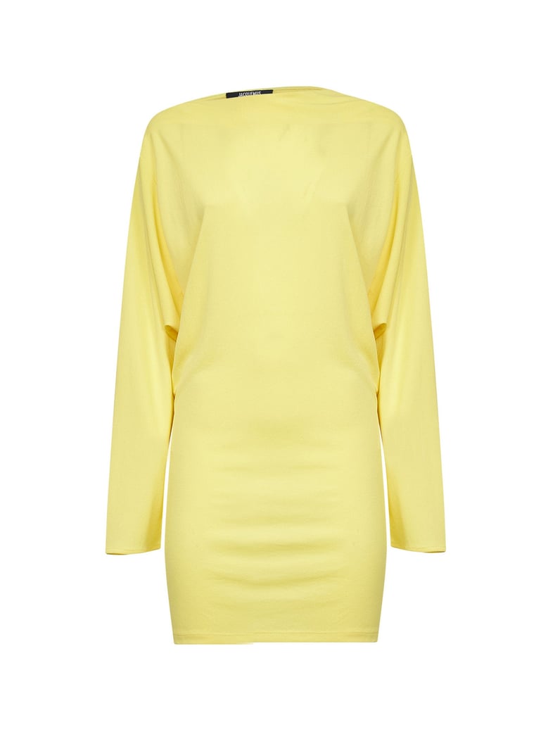 the mistral cowl-back mini dress by Selfnex