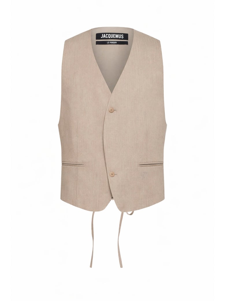 waistcoat the paysan beige by Selfnex