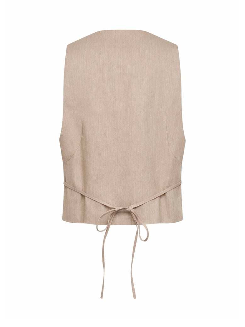 waistcoat the paysan beige by Selfnex