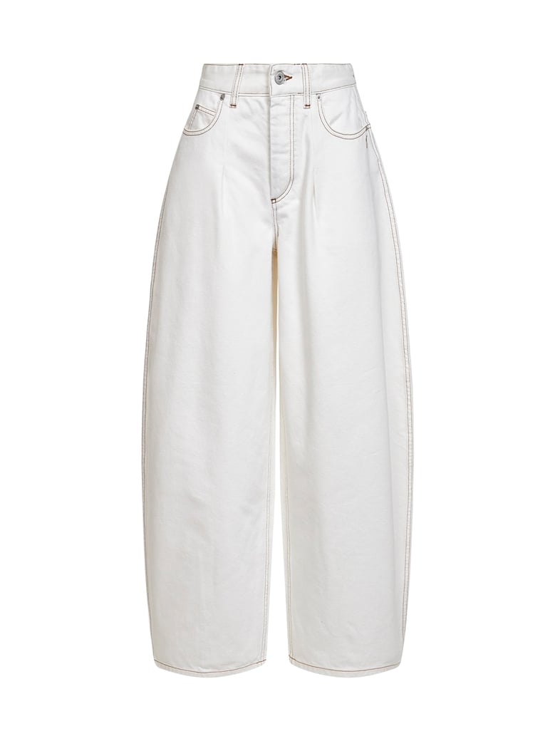 jeans ovalo de-nîmes ecru by Selfnex